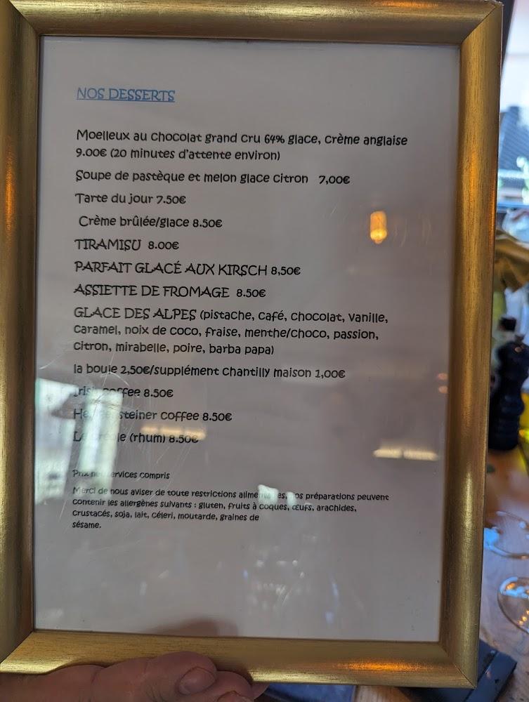 Au Raisin d'Or - Menu Image 3
